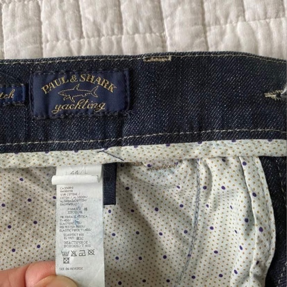 Paul & Shark Yachting Jeans Dark Wash Straight Leg - Picture 4 of 8